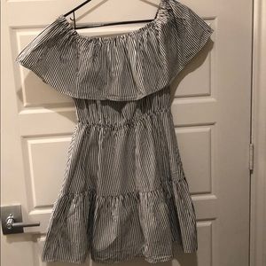 Striped buddy love dress